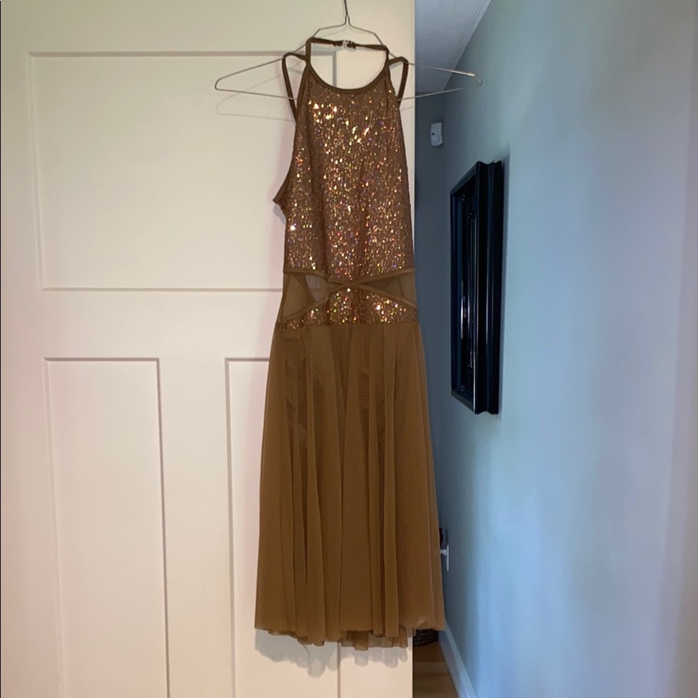 Medium Adult Tan Dance Costume